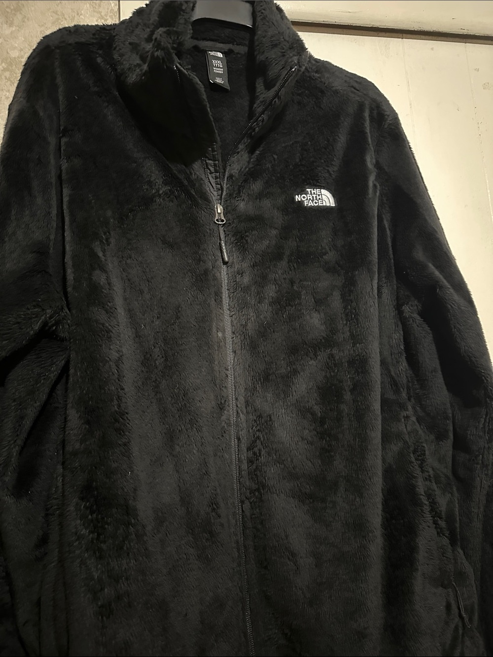 The North Face Black Plush Full-Zip Jacket